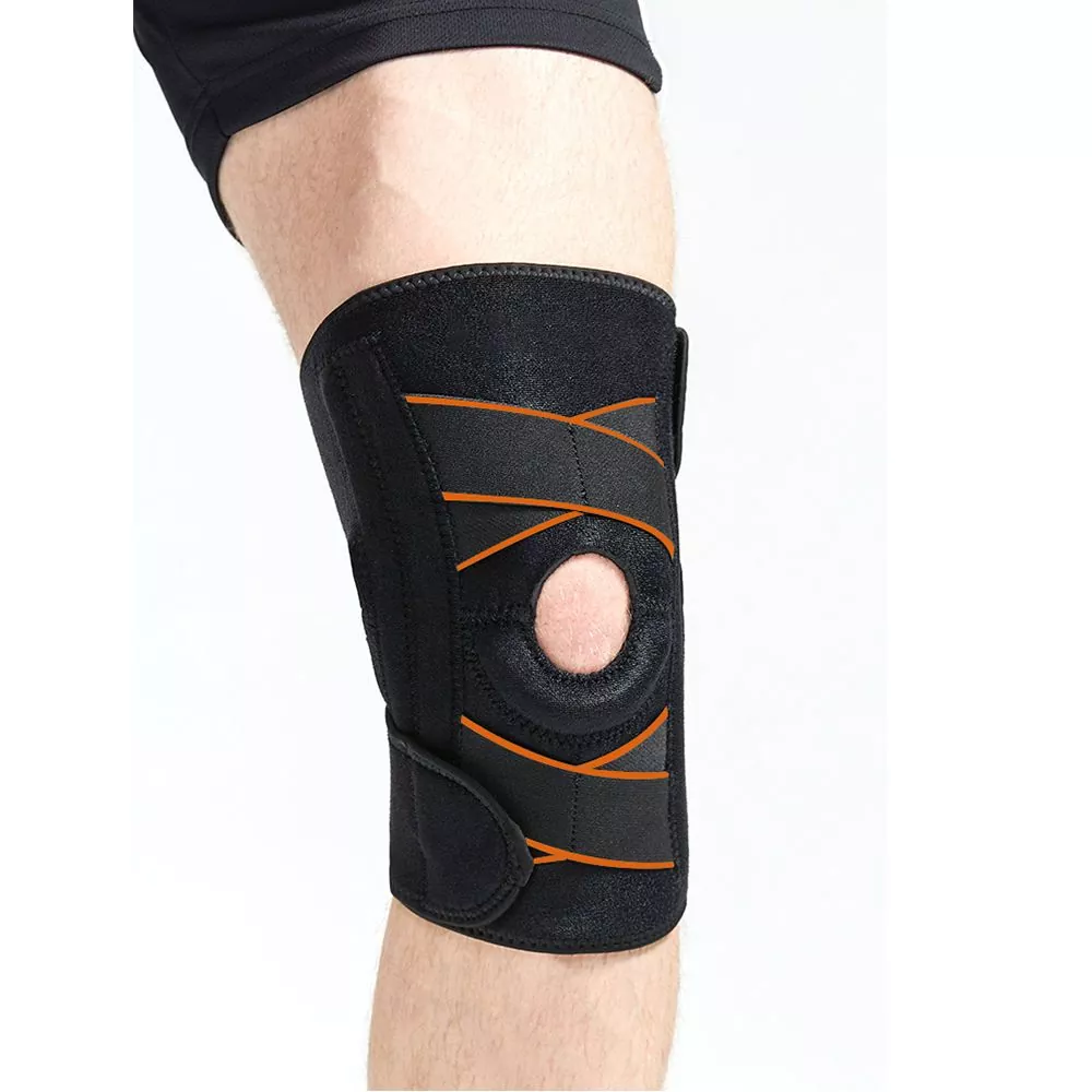 Verstelbare Herbruikbare Knie Sport Ondersteuning
