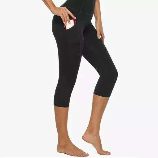 Vroue dubbellaag hoë middellyf joga Leggings